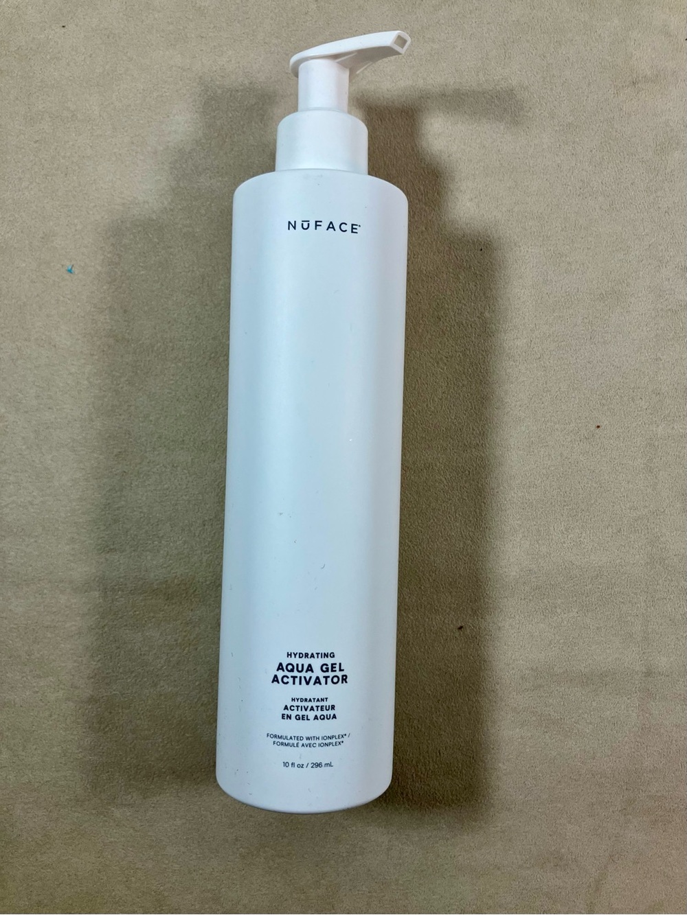 NUFACE Hydration Aqua Gel Activator - 10 oz New Exp 4/26